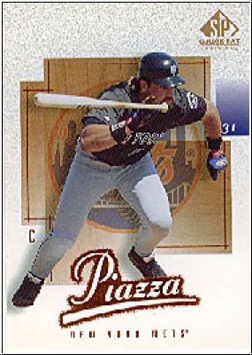 MLB 2001 SP Game Bat Edition - No 74 - Mike Piazza