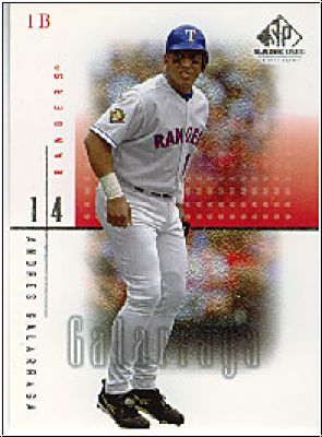 MLB 2001 SP Game Used Edition - No 14 - Andres Galarraga