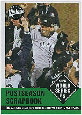 MLB 2001 Upper Deck Vintage - No 390 - New York Yankees