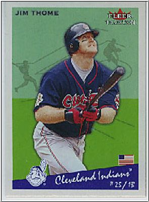 MLB 2002 Fleer Tradition - No 287 - Jim Thome