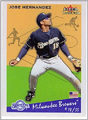 MLB 2002 Fleer Tradition - No 62 - Jose Hernandez