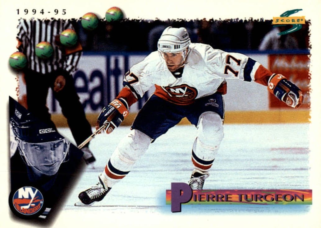 NHL 1994 / 95 Score - No 166 - Pierre Turgeon