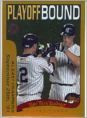 MLB 2002 Topps - No 351 - New York Yankees