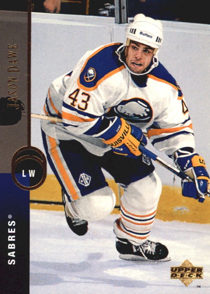 NHL 1994 / 95 Upper Deck - No 167 - Jason Dawe