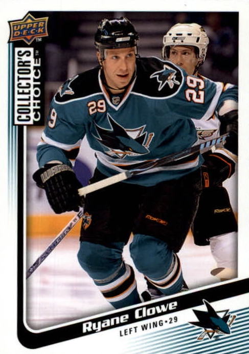 NHL 2009-10 Collector's Choice - No 164 - Ryane Clowe