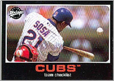 MLB 2002 Upper Deck Vintage - No 171 - Sammy Sosa