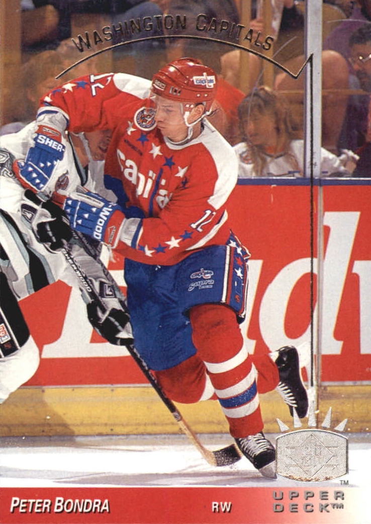 NHL 1993 / 94 Upper Deck SP Inserts - No 168 - Peter Bondra