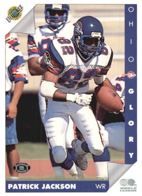 NFL 1992 Ultimate WLAF - No 170 - Patrick Jackson