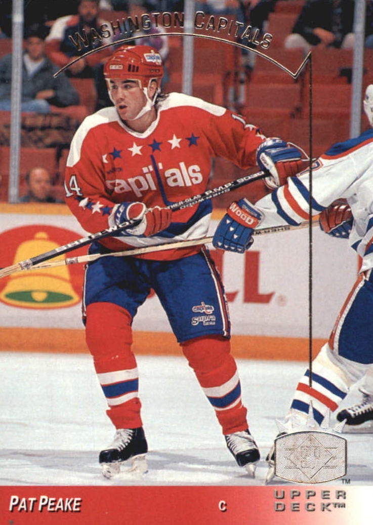 NHL 1993 / 94 Upper Deck SP Inserts - No 172 - Pat Peake