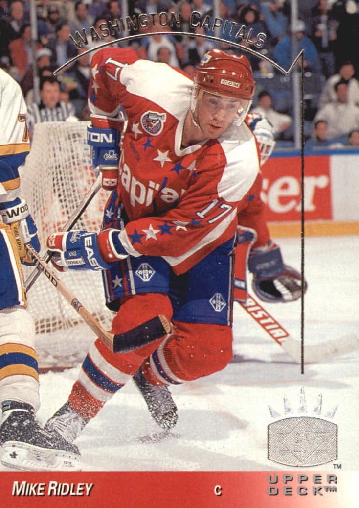 NHL 1993 / 94 Upper Deck SP Inserts - No 173 - Mike Ridley