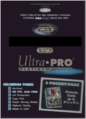 Sammelhülle - 6 Einsteckfächer - Ultra Pro