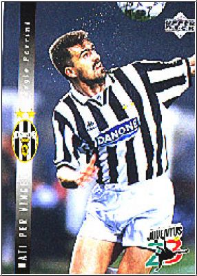 Fussball 1994 / 95 Juventus Turin - No 14 - Sergio Porrini