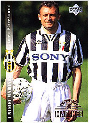 Fussball 1994 / 95 Juventus Turin - No 39 - Pietro Vierchowod