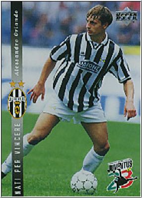 Fussball 1994 / 95 Juventus Turin - No 12 - Alessandro Orlando