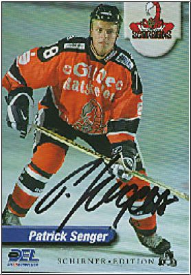 DEL 1998 / 99 No 200 - Patrick Senger - Originalautogramm