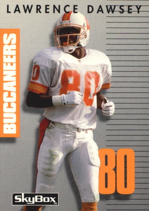 NFL 1992 SkyBox Prime Time - No 177 - Lawrence Dawsey