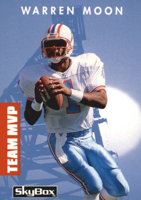 NFL 1992 SkyBox Prime Time - No 178 - Warren Moon