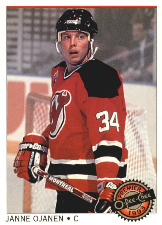NHL 1992-93 OPC Premier - No 17 - Janne Ojanen