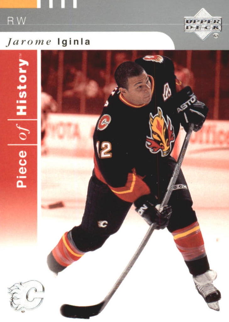 NHL 2002-03 UD Piece of History - No 17 - Jarome Iginla