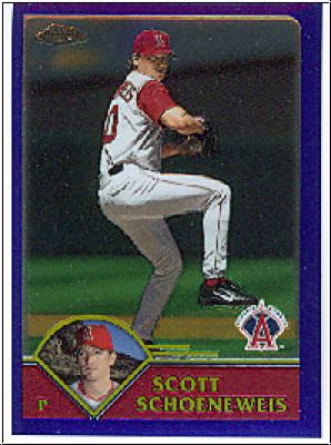 MLB 2003 Topps Chrome - No 296 - Scott Schoeneweis