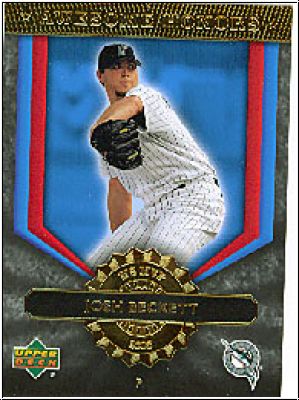 MLB 2004 Upper Deck Awesome Honors - No H-8 - Josh Beckett