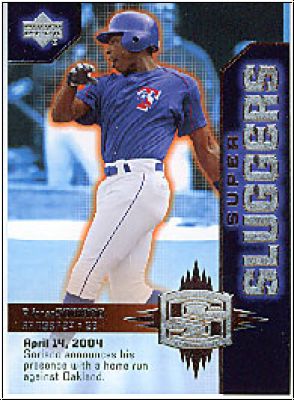 MLB 2004 Upper Deck Super Sluggers - No SL-3 - Alfonso Soriano