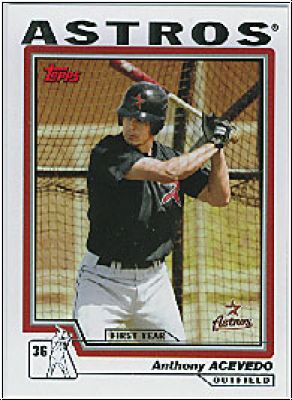 MLB 2004 Topps - No 297 - Anthony Acevedo