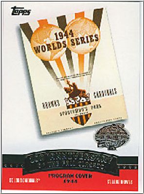 MLB 2004 Topps Fall Classic Covers - No 1944 - 1944 World Series