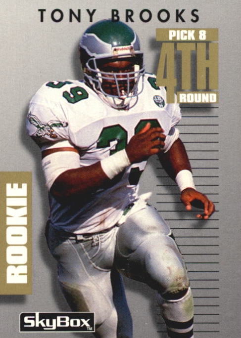NFL 1992 SkyBox Prime Time - No 182 - Tony Brooks