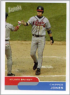 MLB 2004 Bazooka - No 156B - Chipper Jones