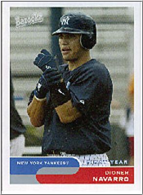 MLB 2004 Bazooka Minis - No 295 - Dioner Navarro