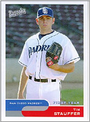 MLB 2004 Bazooka - No 293B - Tim Stauffer