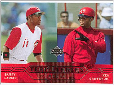 MLB 2005 Upper Deck - No 268 - Barry Larkin / Ken Griffey jr.