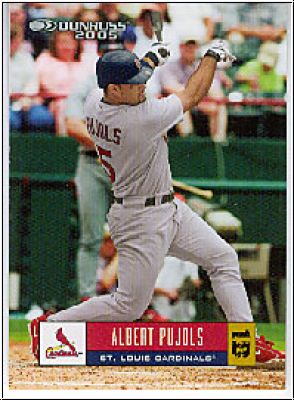 MLB 2005 Donruss - No 335 - Albert Pujols