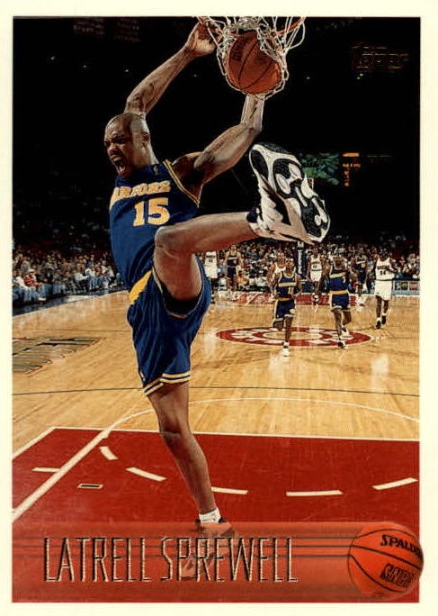 NBA 1996-97 Topps - No. 183 - Latrell Sprewell