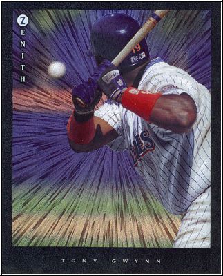 MLB 1997 Zenith 8x10 Dufex - No 2 of 24 - Tony Gwynn