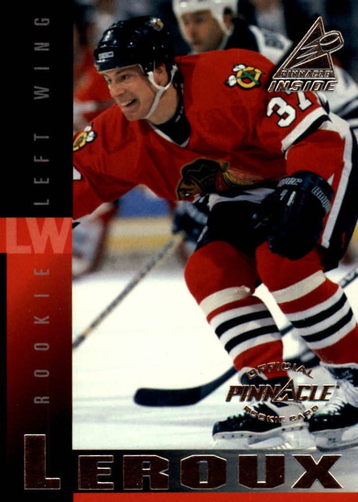 NHL 1997 / 98 Pinnacle Inside - No 186 - Jean-Yves Leroux