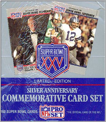NFL 1990-91 Pro Set Super Bowl XXV