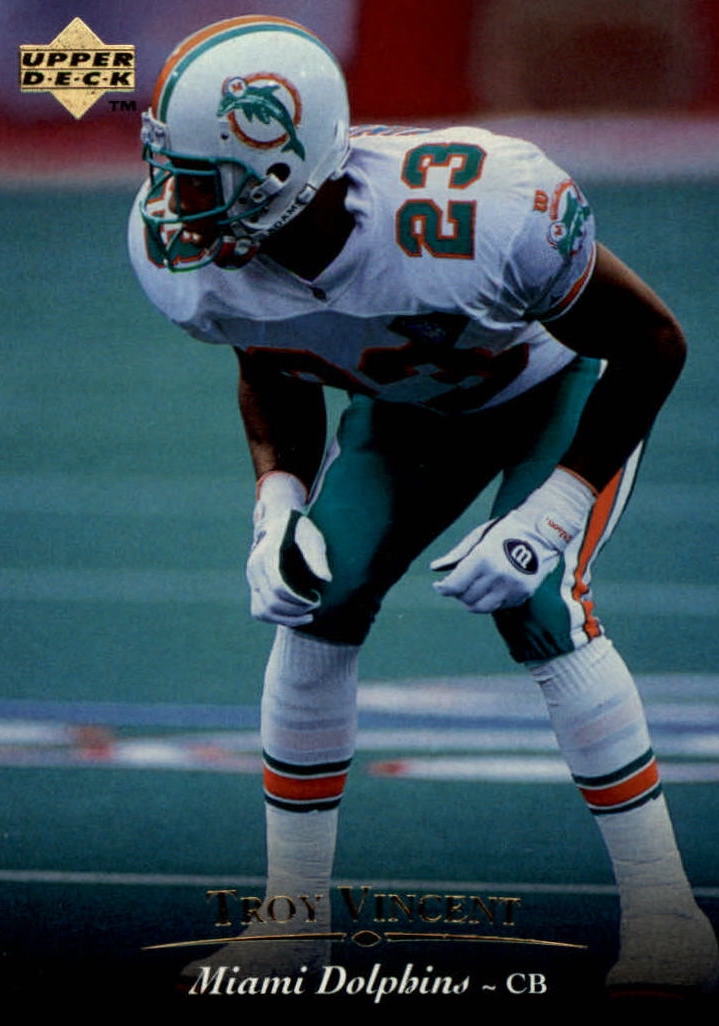 NFL 1995 Upper Deck - No 187 - Tony Vincent