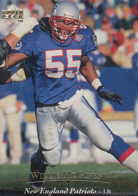 NFL 1995 Upper Deck - No 188 - Willie McGinest