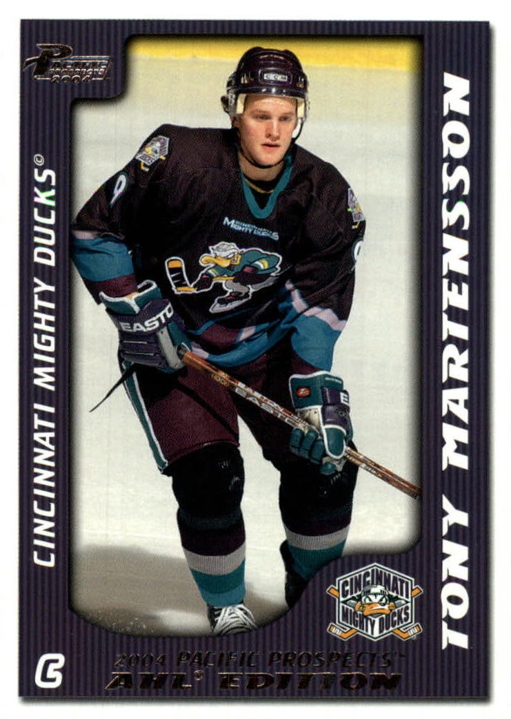 NHL 2003-04 Pacific AHL Prospects - No 18 - Tony Martensson