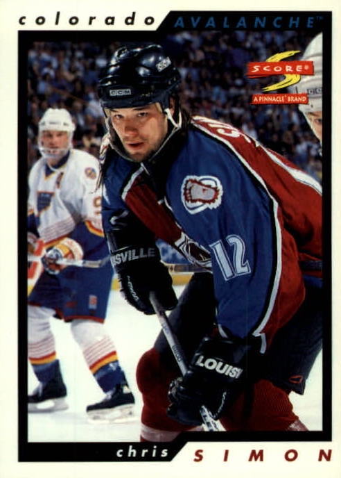 NHL 1996 / 97 Score - No 190 - Chris Simon