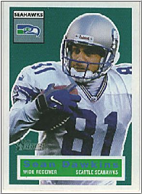 NFL 2001 Topps Heritage - No 99 - Sean Dawkins