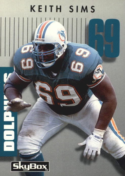 NFL 1992 SkyBox Prime Time - No 191 - Keith Sims