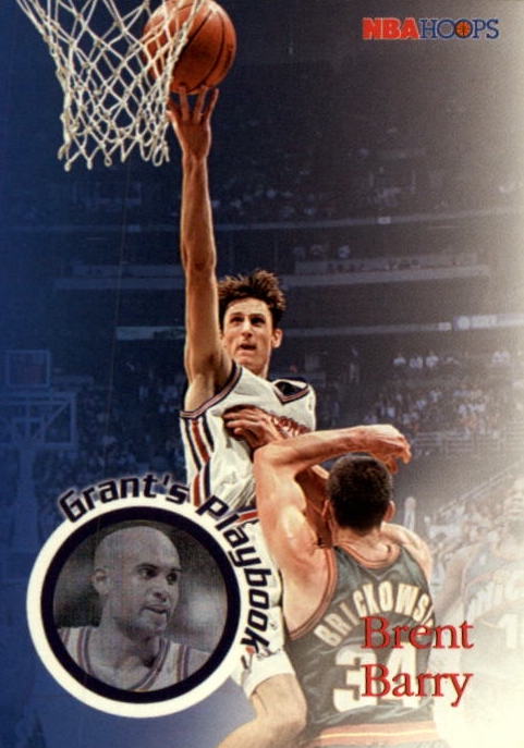 NBA 1996-97 Hoops - No 192 - Brent Barry