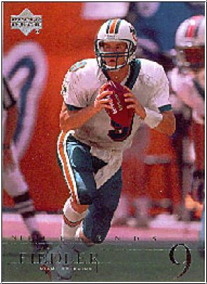 NFL 2001 Upper Deck Legends - No 40 - Jay Fiedler