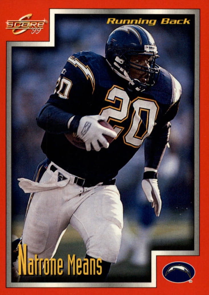 NFL 1999 Score - No 193 - Natrone Means