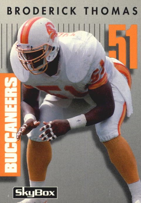 NFL 1992 SkyBox Prime Time - No 193 - Broderick Thomas