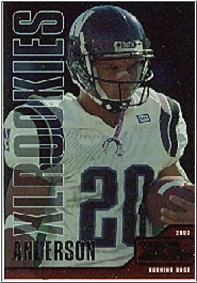 NFL 2002 Upper Deck XL Holofoil - No 529 - Damien Anderson