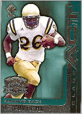 NFL 2002 Private Stock Class Act - No 8 - DeShaun Foster
